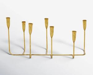 Luxury Modern Brass Taper <b>Candle</b> Stand With Gold Finish For Home Decoration At <b>Cheap</b> Price - Product Image 4