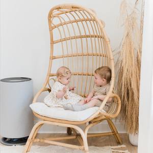 Rattan <b>bird</b> nest hammock chairs competitive price hanging egg chair with <b>stand</b> produced in Vietnam - Product Image 6