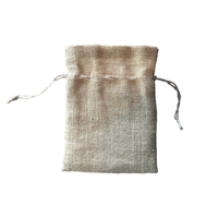 Sac à bijoux en velours français doux et écologique, personnalisable, avec cordon de serrage, couleur assortie, pour mariage ou cadeau
