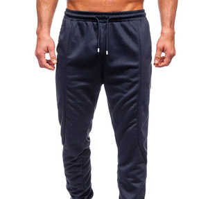 Pantalon de jogging pour homme de haute qualité, respirant, infroissable, décontracté, couleur unie, OEM, vente en gros, pantalon homme lavé - Product Image 6