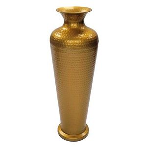 Vase de table en aluminium Metal Wave Art Déco fait main, décoration pour la maison et le bureau avec un style vintage élégant - Product Image 6