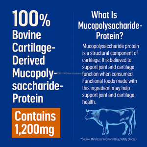 Chondroitin Joint Support Supplement with Bovine Cartilage and Mucopolysaccharide OEM Functional <b>Protein</b> Korea - Product Image 6