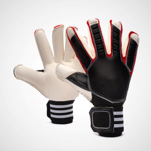 Gants de gardien de but de football professionnels avec logo personnalisé, haute qualité, respirants, en latex imperméable, sangle de poignet réglable, doigts entièrement protégés - Product Image 6