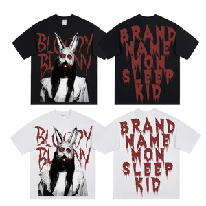 Camiseta con Diseño de Serigrafía Personalizada a Precio de Fábrica, Camiseta de Algodón de Manga Corta Unisex de Alta Calidad, Tejido Transpirable al por Mayor - Product Image 2