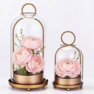 เชิงเทียนแก้วหรูหรา LANJO - ดีไซน์ทันสมัยสำหรับตกแต่งบ้าน ทำด้วยมือ ทนทาน เหมาะสำหรับคริสต์มาสและอีสเตอร์ - Product Image 2