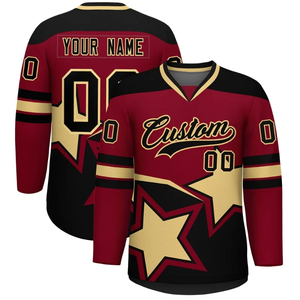Jersey de Hockey Blanco Personalizado, Uniforme de Equipo de Hockey sobre Hielo con Impresión por Sublimación, Servicio de Fabricación OEM - Product Image 5