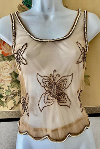 Trendy Collection Beaded <b>Top</b> Women Apparel <b>Sequin</b> Sleeveless Girls <b>Top</b> Trendy Collection Beaded <b>Top</b> W uin Sleeveless Girls <b>Top</b> - Product Image 5