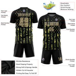 Maillot de football personnalisé imprimé en sérigraphie, 100% polyester, respirant, léger, séchage rapide, pour hommes SPORTS - Product Image 5
