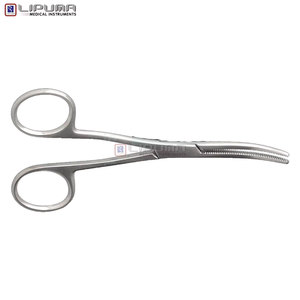 Pinces à écouvillons chirurgicales en acier inoxydable Bryant 13 cm - Certifiées CE, Instruments médicaux de classe I, Garantie 5 ans, Sécurité MOL - Product Image 2