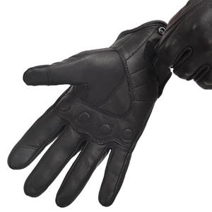Guantes de Motocicleta de Cuero Unisex Personalizados de Alta Calidad, Resistentes, Antideslizantes, con Pantalla Táctil, Transpirables, para Carreras - Product Image 5