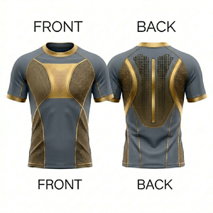Fournisseur de maillots de compression de haute qualité, usine OEM, vêtements de sport MMA BJJ, vêtements de gym, design personnalisé, vente en gros de vêtements de sport - Product Image 6