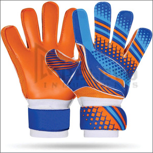 Guantes de Portero Power Catch PU con Cierre de Tirón, Guantes de Portero Unisex de PVC con Dedos Completos - Product Image 6