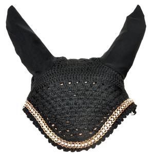 Gorro de Ganchillo Premium para Caballos con Orejeras Reductoras de Ruido, Gorro Cómodo para las Orejas del Caballo para Montar, Saltar y Entrenar - Product Image 2