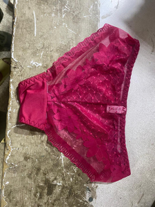 Bikini de malla con encaje sexy transparente, lencería íntima femenina sin costuras, antibacteriana y ecológica, de talle medio con logo. - Product Image 4