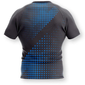 Maillot de rugby décontracté pour homme, coupe courte et ample, en maille, unisexe, service OEM pour adultes - Product Image 2