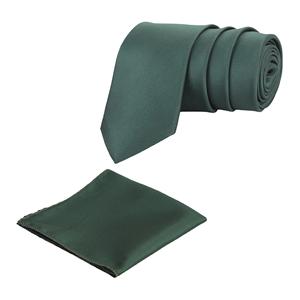 Corbata verde de botella sólida para hombre, lana de seda tejida, estampado Floral de Cachemira, patrón a rayas, traje, estilo pajarita, caja de regalo empaquetada - Product Image 5