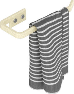 Anneaux de serviette de table de luxe en métal au design géométrique pour la cuisine, la salle à manger et la décoration d'événements spéciaux - Product Image 1