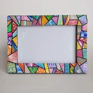 Marco de Fotos de Madera Personalizado, Diseño de Flores Amarillas, Impresión UV en Serigrafía, Uso Doméstico, Moderno y Ecológico, Gran Venta - Product Image 2