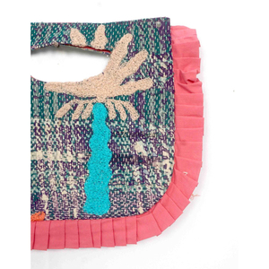 Handmade Embroidery Quilted Multi-Patchwork Suzani Cotton Beach <b>Bag</b> Womens Beautiful Open Clutch for Summer Shopping Exhibition - Product Image 2
