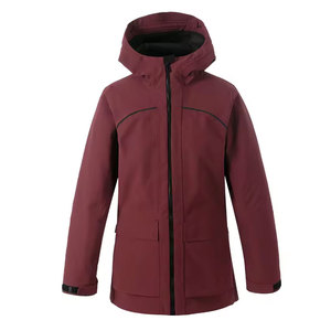 Veste de sport softshell respirante et imperméable en toile, à capuche, avec fermeture éclair, pour homme, hiver, BRUIT INDUSTRIES - Product Image 1