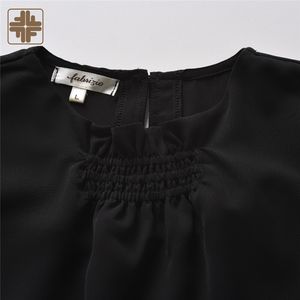 ODM Designs Chemises noires à manches longues et col rond pour filles - Product Image 6