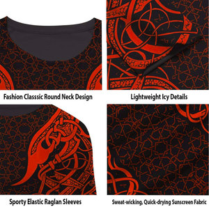 Camiseta Deportiva de Manga Corta Solid Trader Ultimate Comfort, Ajuste Flexible y Compresivo, Absorbe la Humedad, Ropa Deportiva Activa, Protección Contra Rozaduras - Product Image 6