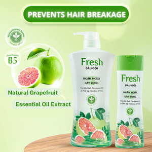 Champú para el Cuidado del Cabello de Marca Privada para Mujer, Champú Fresco Anticaspa de 180 g, Champú para el Crecimiento del Cabello con Vitamina B5 y Aceite Esencial de Pomelo - Product Image 6