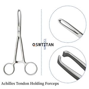 Kit d'outils de réparation des ligaments du tendon d'Achille et du quadriceps par voie percutanée en acier inoxydable, instrument chirurgical orthopédique par Grip Surgical - Product Image 2