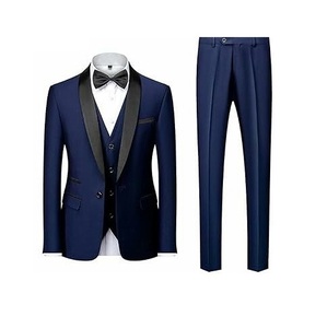 Costume Homme 3 Pièces Marron Respirant pour Affaires, Mariage, Tenue Décontractée ou de Soirée en Extérieur - Product Image 4