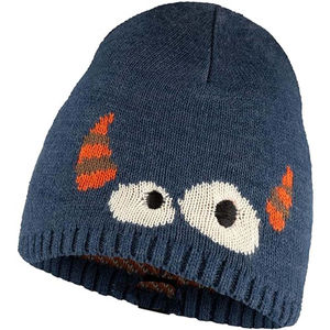Gorro unisex negro con patrón geométrico blanco, tejido a máquina, 100% acrílico, gorro casual de invierno para adultos, 56-58 cm - Product Image 6