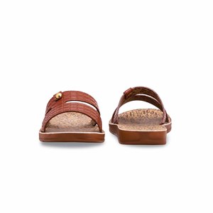 Sandalias de tacón Mostaza Casual Softy CL5376 - Product Image 2