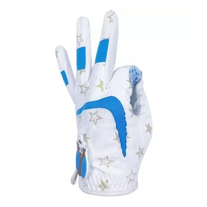 Men's Golf <b>Gloves</b> Left & Right Hand Genuine Leather <b>Moisture</b> Wicking Breathable Non-Slip Lightweight Adjustable Wrist Strap - Product Image 4