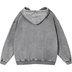 Sweat à capuche personnalisé en toile de designer — 100 % coton pur avec intérieur respirant pour une respirabilité tout au long de la journée - Product Image 5