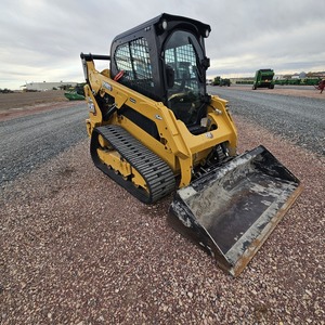 Cargadora de orugas Caterpillar 259D3 usada 2023 con cucharón frontal para construcción agrícola - Product Image 1