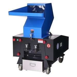 Trituradora de Plástico de 5.5HP/4.0KW, Capacidad de 150-200kg/h, Molino de Botellas de Plástico, Granuladora, Pulverizador, Máquina de Reciclaje - Product Image 1