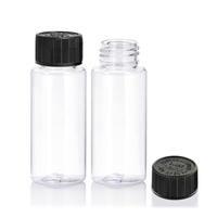 Flacon cylindrique en plastique PET de 50 ml avec pompe pulvérisatrice pour shampoing, nettoyant visage, crème pour le visage, sérum, lotion, emballage pour soins de la peau