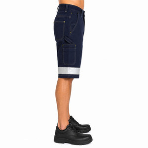 Pantalones Cortos de Trabajo de Seguridad para Hombre, Pantalones Cortos de Trabajo con Cinta Reflectante, Pantalones Cortos de Construcción de Alta Visibilidad - Product Image 4