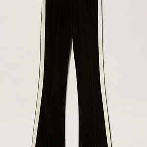 Proveedor de Fábrica, Pantalones Deportivos de Invierno para Mujer, Corte Regular, Cintura Media, Forro Polar, Múltiples Bolsillos, Estampado Personalizado OEM - Product Image 3