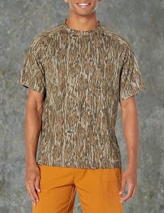 Camisa de Caza de Manga Corta Unisex, Camuflaje, Transpirable, de Secado Rápido, Antibacteriana, con Logotipo Frontal, para Verano, Poliéster/Algodón - Product Image 3