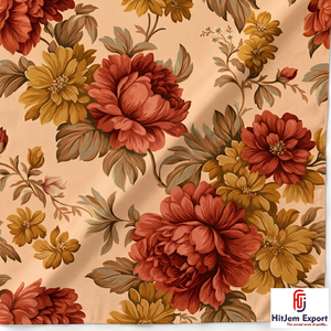 Tela de Poliéster Tana de Lujo con Estampado Digital, Material Textil Suave de Primera Calidad para Vestidos, Fabricación de Prendas de Moda - Product Image 3