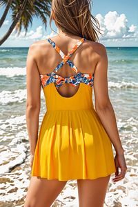 Traje de Baño Profesional de Una Pieza para Mujer, Elegante, Veraniego, para Playa, Fabricante Premium - Product Image 3