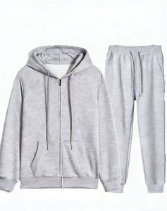 Unisex Color Blocking Tracksuit Full Sleeve Drawstring Closure Side Pockets Breathable Quick Dry Fleece Sporty Casual Wear - Product Image 4