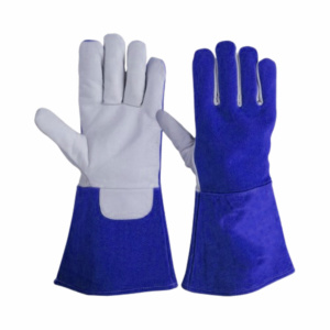 Guantes de Seguridad de Cuero Vacuno y Piel Serraje para Construcción, Soldadura TIG, Resistentes al Fuego y al Calor, Antideslizantes, de Uso General - Product Image 5
