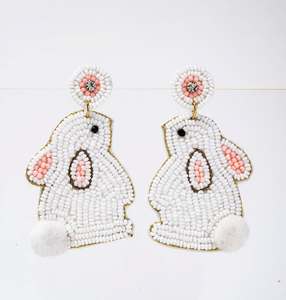 Pendientes florales de rosas bordados a mano, pendientes personalizados con múltiples cuentas, joyería festiva para mujer al mejor precio, pendientes con cuentas. - Product Image 1