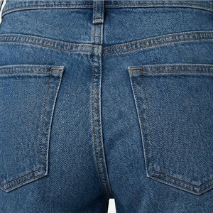Ensembles courts en coton tricoté pour femmes, streetwear en jean pour hommes, impression de logo personnalisée dynamique, vêtements décontractés tendance pour l'été - Product Image 5