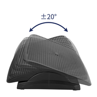Repose-pieds ergonomique réglable pour bureau
