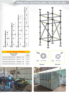 Industrial OEM Steel <b>Scaffolding</b> 250kg Load Capacity 1 Year Warranty for Office Vietnam Customizable Height Ringlock System - Product Image 4