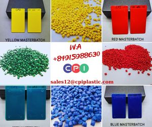 Color <b>Masterbatch</b> <b>Plastic</b> Concentrate Pigment Granules Film Grade Injection Molding Grade - Product Image 1