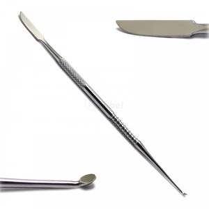 Spatule dentaire à une extrémité en acier inoxydable pour laboratoire et clinique – Instrument manuel professionnel d'hygiène buccale - Product Image 2