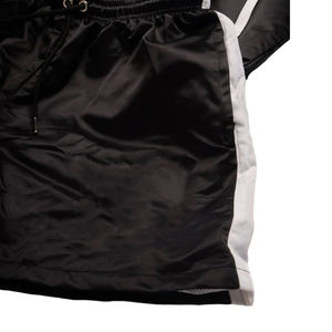 Conjunto de Chándal de Dos Piezas Personalizado para Tallas Grandes, Estilo Urbano de Verano, Chaqueta Corta Cortavientos, Diseño Bicolor Sólido, Estilo Urbano de Alta Gama - Product Image 5